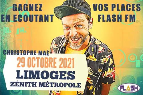 Gagnez vos places pour le concert de Christophe Maé